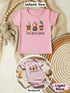 Personalized Baby “Too Cute To Spook” Halloween Outfit – Custom Photo Bodysuit & Infant Tee